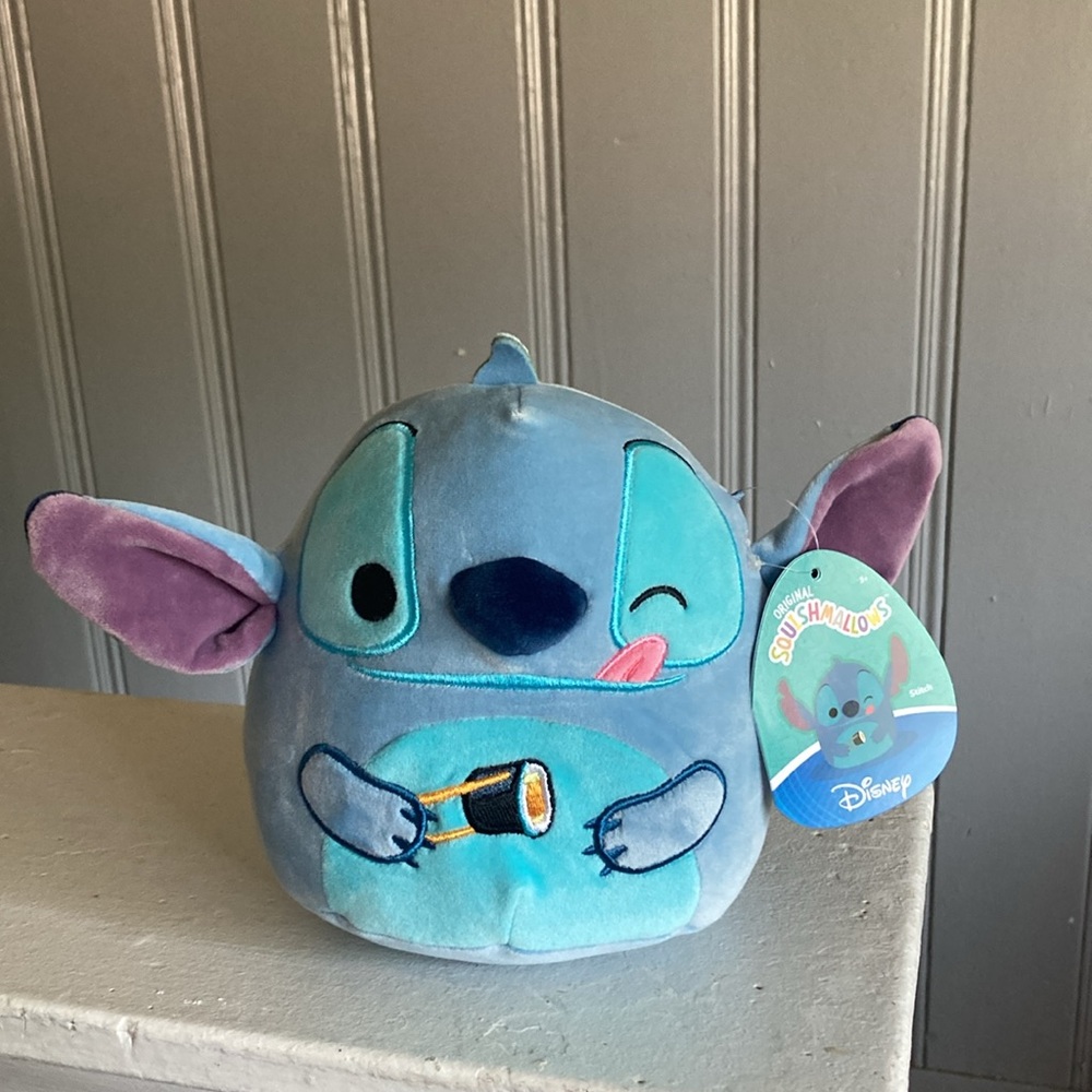 SOLD 🚨Brand NWT- 6.5”- Disney- Stitch w/ Sushi- 🍣 Original- Squishmallows - Picture 12 of 17